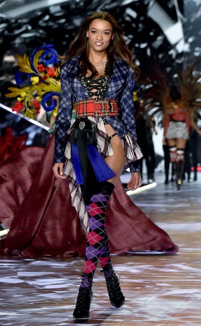 Lameka Fox, 2018 Victorias Secret Fashion Show, Runway